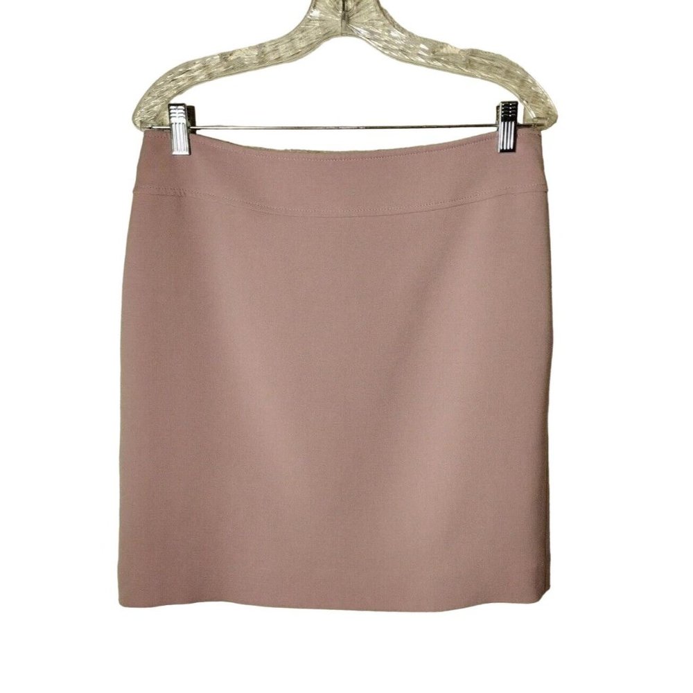 Tahari Skirt 8 Mini Lavender Side Zip